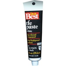 Do it 1 Oz. Tube White TFE Paste 23019-48 SIM Supply, Inc. 23019-48 1 oz