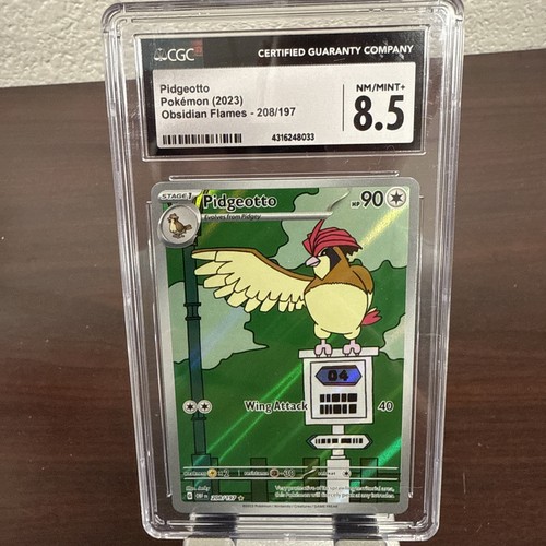 Pidgeotto graded CGC 8.5 for sale on eBay