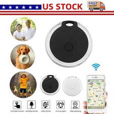 Mini Pet Dog Cat Waterproof Bluetooth GPS Locator Tracker Tracking Anti-Lost US