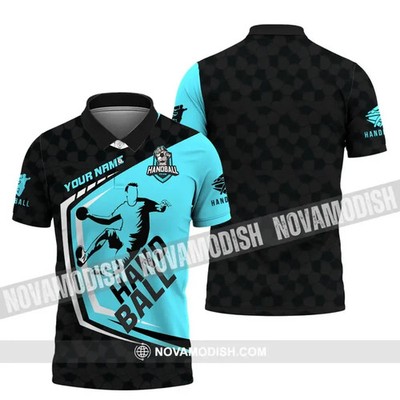 Men Shirt - Custom Handball 3D Polo T-Shirt L759