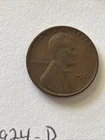1924-D Wheat Lincoln Cent Penny Key Date