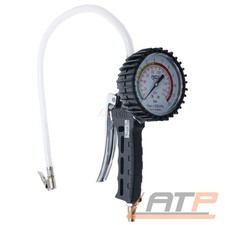BGS 3242 DRUCKLUFT REIFENF&Uuml;LL PISTOLE 0-12 BAR REIFENF&Uuml;LLER MANOMETER LUFT