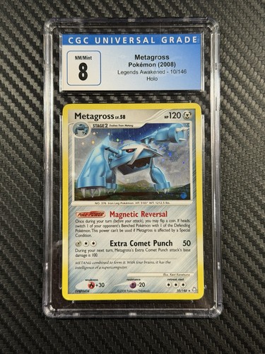 Metagross graded CGC 8 for sale on eBay