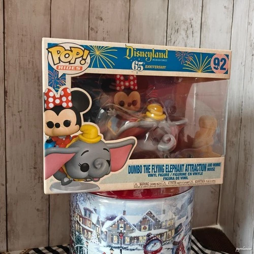 Funko Pop! Rides: Disney - Dumbo the Flying Elephant Attraction and Minnie Mouse