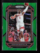 2022-23 Panini Prizm #183 Kenyon Martin Jr. Prizms Green Houston Rockets