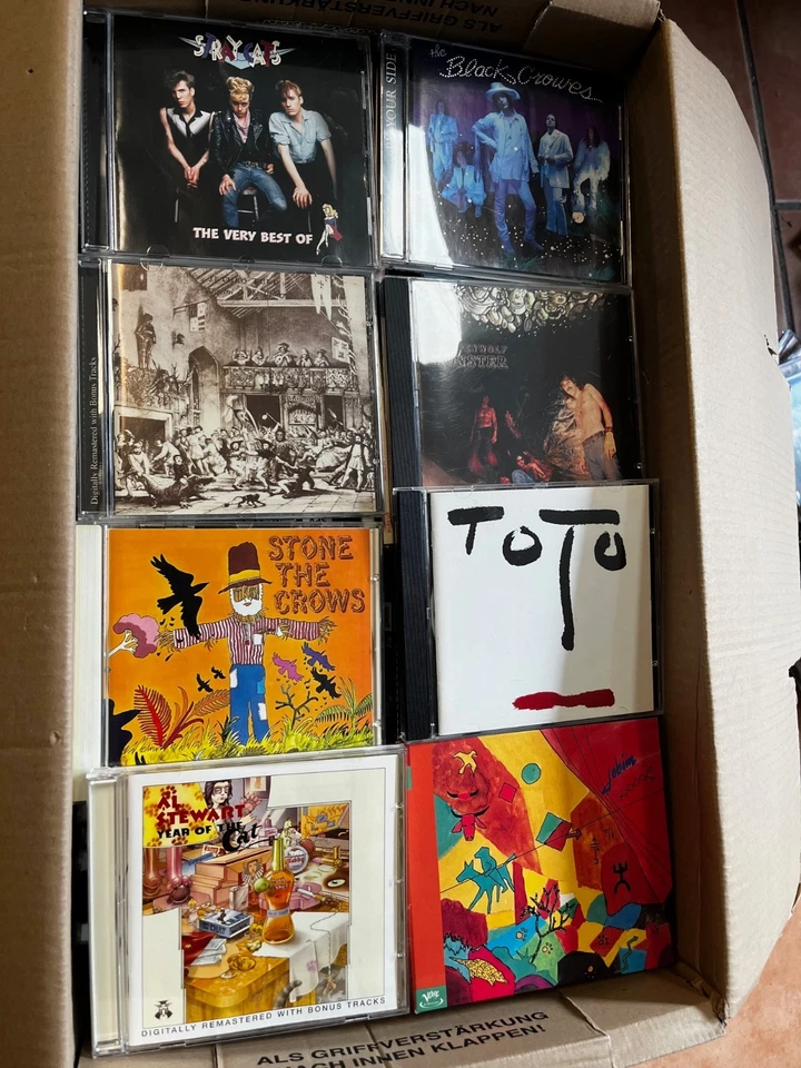29. Teil einer umfangreichen CD Sammlung ROCK JAZZ 200 CDs #29