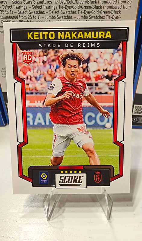Panini Score Ligue 1 2023-24 Keito Nakamura RC #176 Stade de Reims