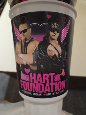 Limited Edition Bojangles WWE Hart Foundation Collector s Cup