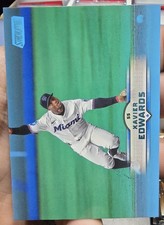 2025 Topps Stadium Club - Xavier Edwards #107 Light Blue Foil