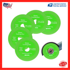 5 Pcs Glass Cutting Disc for Angle Grinder, 4" Ceramic Tile Cutter Blade, Ultra-