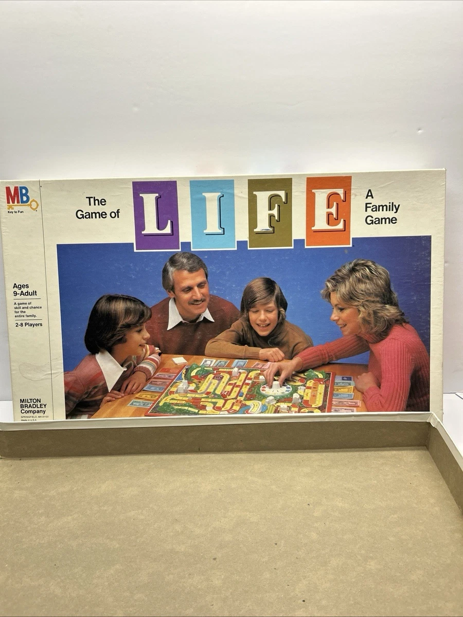 Milton Bradley Game of Life Vintage Manufacture Board