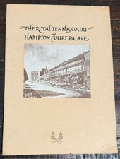 The Royal Tennis Court Hampton Court Palace - Vintage Booklet