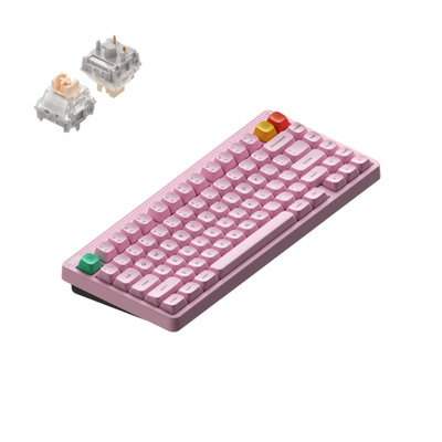 NuPhy Node75 Kabellose Mechanische Tastatur QWERTY High / Light Pink / Blush Max
