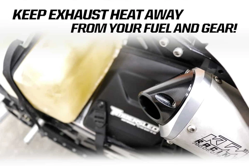 Tapa de extremo silenciador antichispas tirador lateral Pro Moto Billet PMB-01-5107 Foto 2 de 4