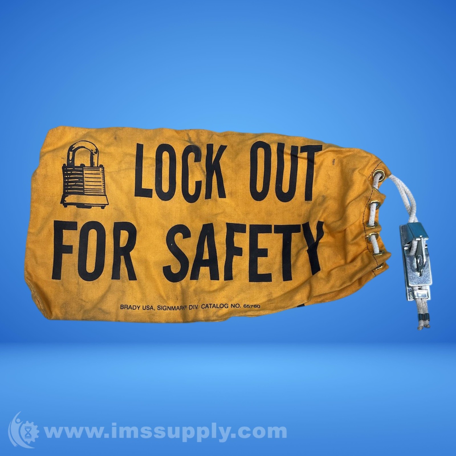 Brady 65780 Canvas Lockout Bag FNOB