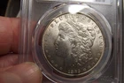 1889-P Morgan Silver Dollar Freshly graded last week, PCGS MS62