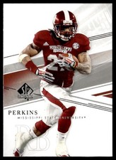 2014 SP Authentic LaDarius Perkins Rookie Mississippi State Bulldogs #64