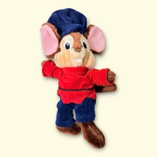 Vintage 1988 Fievel Plush An American Tail Universal Stuffed Toy 8 80s Vibe