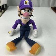 Super Mario Waluigi Plush Soft Toy Doll Stuffed Animal 11" Little Buddy 2012