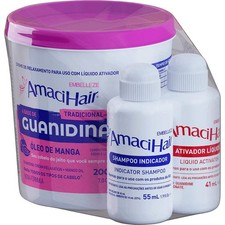 Hair Relaxer Amacihair Shine Straightening Volume Reducer 220g - Embelleze
