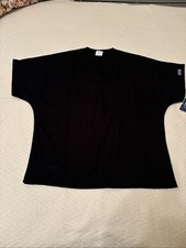 Cherokee XS Unisex Scrub Top Black