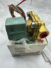 ASCO Red-Hat 8210G093 4EKU1 12VDC 3/8 NPT Solenoid Valve NOB