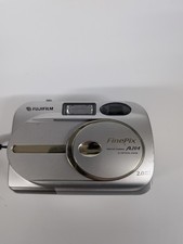Fujifilm Digital Camera FinePix A204 2.0MP Silver Tested Working