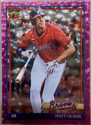 2026 Topps Series 1 Matt Olson Pink (RAW)