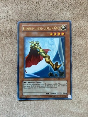 Elemental Hero Captain Gold ~ Ultra ~ FOTB-EN014