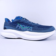 Hoka Mach 6 Mens 10 Neutral Cushion Lightweight Road Running Shoes Blue