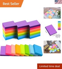 24 Pads Sticky Notes 1.5x2 in, 8 Colors Post Self Sticky Notes Pad Its, Brigh...