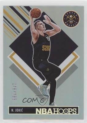 2024-25 Panini NBA Hoops Tribute Silver 76/199 Nikola Jokic Jokić #284 1co7