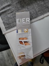 EIER AUFBEWAHRUNG BOX 10 Stck TCHIBO KÜHLSCHRANK OVP WEIß