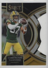 2023 Select Premier Level Black & Gold Prizm Die-Cut Carrington Valentine 0i8b