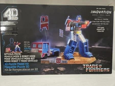 Transformers Innovation 4D Build Optimus Prime 3D Model Kit With LED Sealed