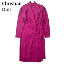 USED CHRISTIAN DIOR MISS LONG DRESS, SIZE M, VINTAGE. GOOD