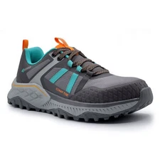 Avenger Women's Aero Trail Composite Toe EH Work Shoe Grey/Teal - A1251, Grey/Te