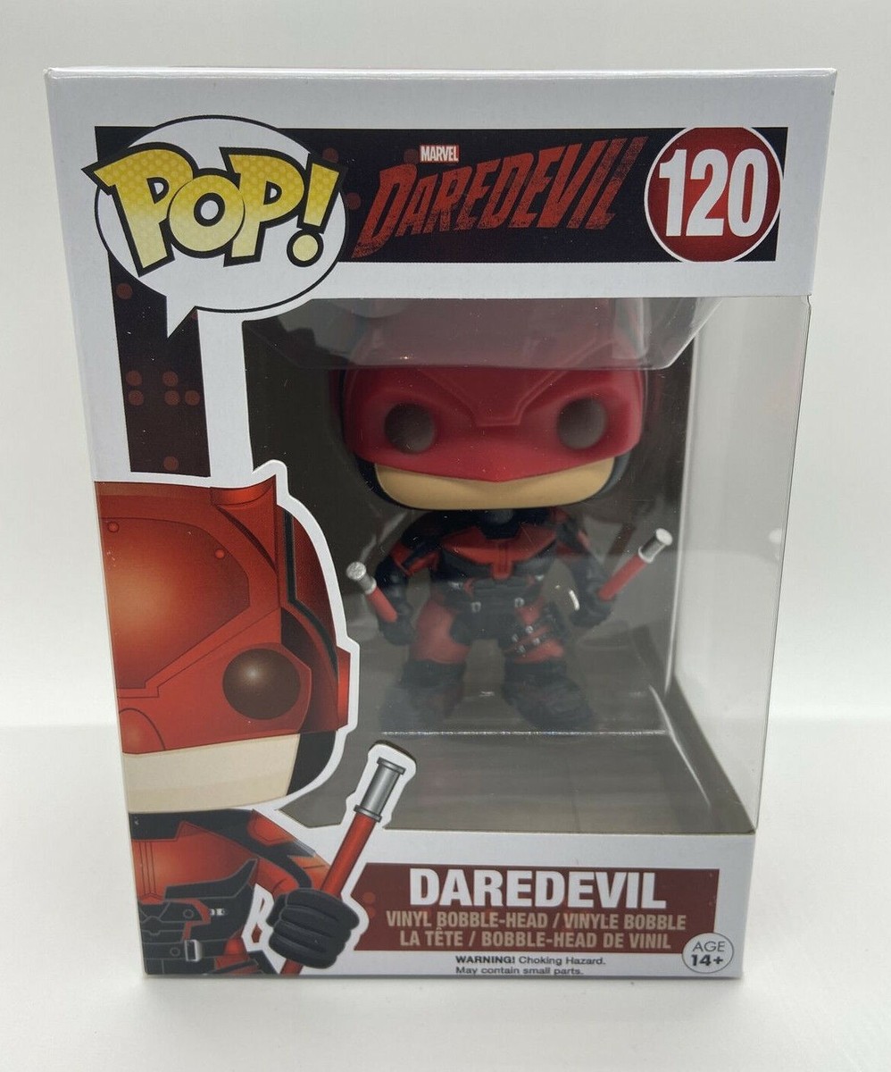 Funko POP Daredevil Red Suit 120 TV Series | eBay