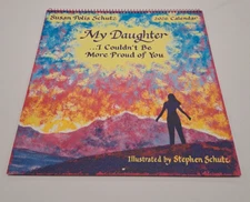 2026 BLUE MOUNTAIN CALENDAR 12 MONTH 12"X12" MY DAUGHTER MORE PROUD OF YOU POLIS