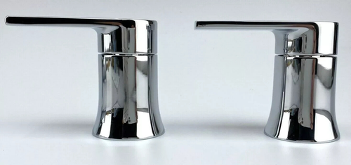 🌱 Grifo de baño Moen 84763 Genta 2 manijas 8" amplio con válvula - Cromo LEER - Imagen 16 de 19