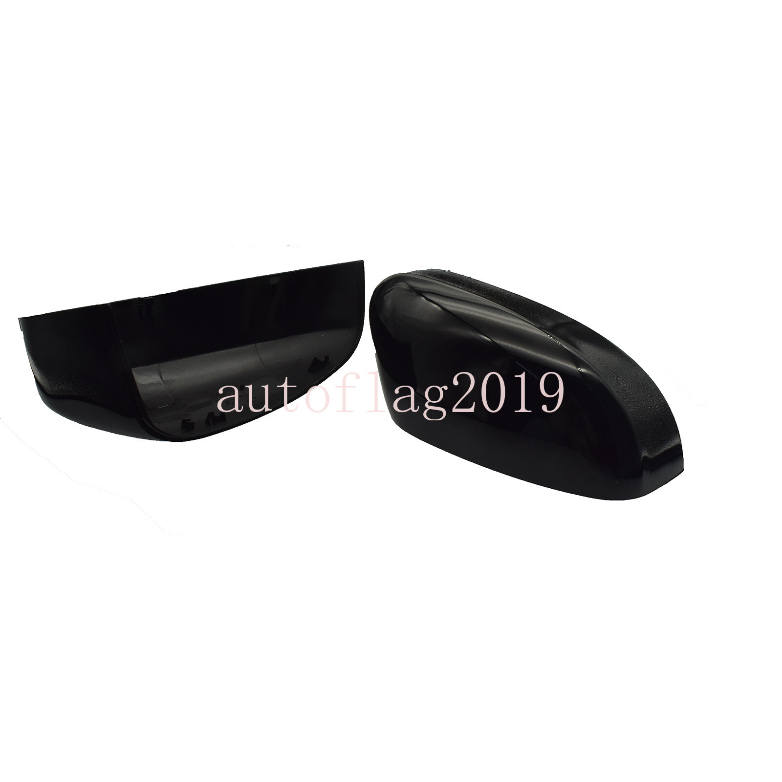 A Pair Driver & Passenger Side Mirror Cover Caps For Ford Focus 2012-2018