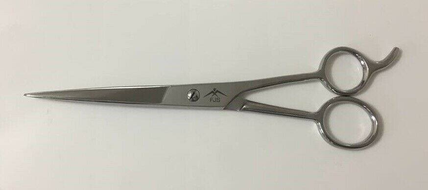 FJS 7.5" Hair Cutting Scissors/Barber Shears Shine- ICE Tempered NEW