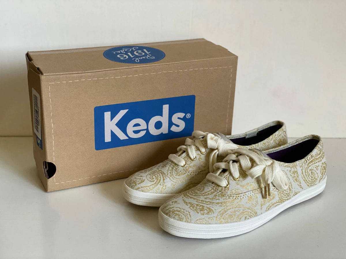 Keds gold hotsell shoes