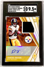 2019 Panini Phoenix Diontae Johnson Rookie JERSEY ORANGE /99 SGC 9.5 w/10 AUTO