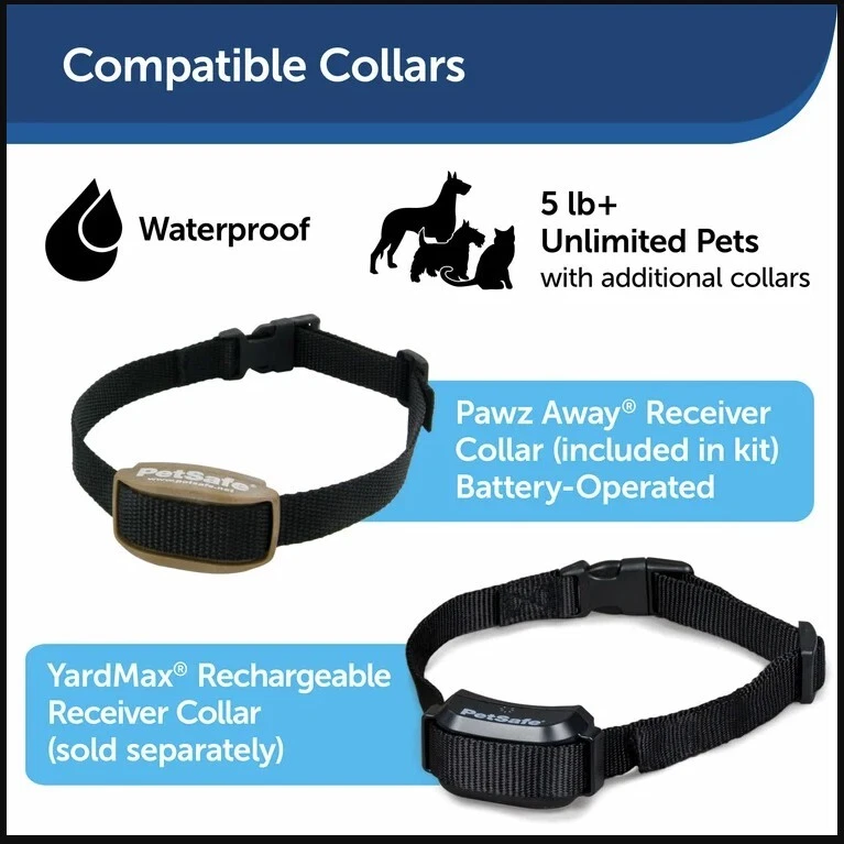 Barrera subterránea Pawz Away exterior para gatos y perros Foto 4 de 4