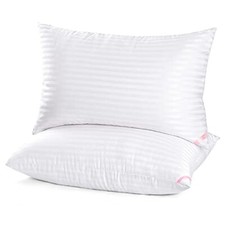 2 Pack Super Soft Queen Size Bed Pillows for Side Back and Stomach Sleepers