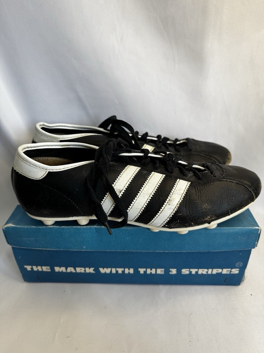 Rare 1970's Adidas Leather Soccer Shoes 7.5M Great Condition
