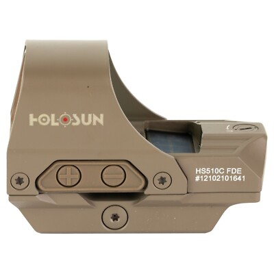 HOLOSUN HS510C レッドドットサイト FDE HOLOSUN ドットサイト HS510C-FDE Open Reflex レッド サークル