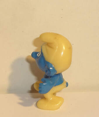 STILTS SMURF *back of head flat* OLYMPICS OF THE SMURFS 1983 Original