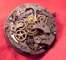 #1Vintage 31mm SUISSE Chronograph Wristwatch Movement Landeron 51 TELEMETER DIAL